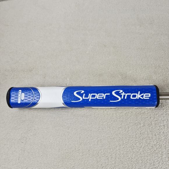 Super Stroke Zenergy Tour 5.0 Putter Grip Select Color Blue & White Read Descrip - Picture 1 of 7